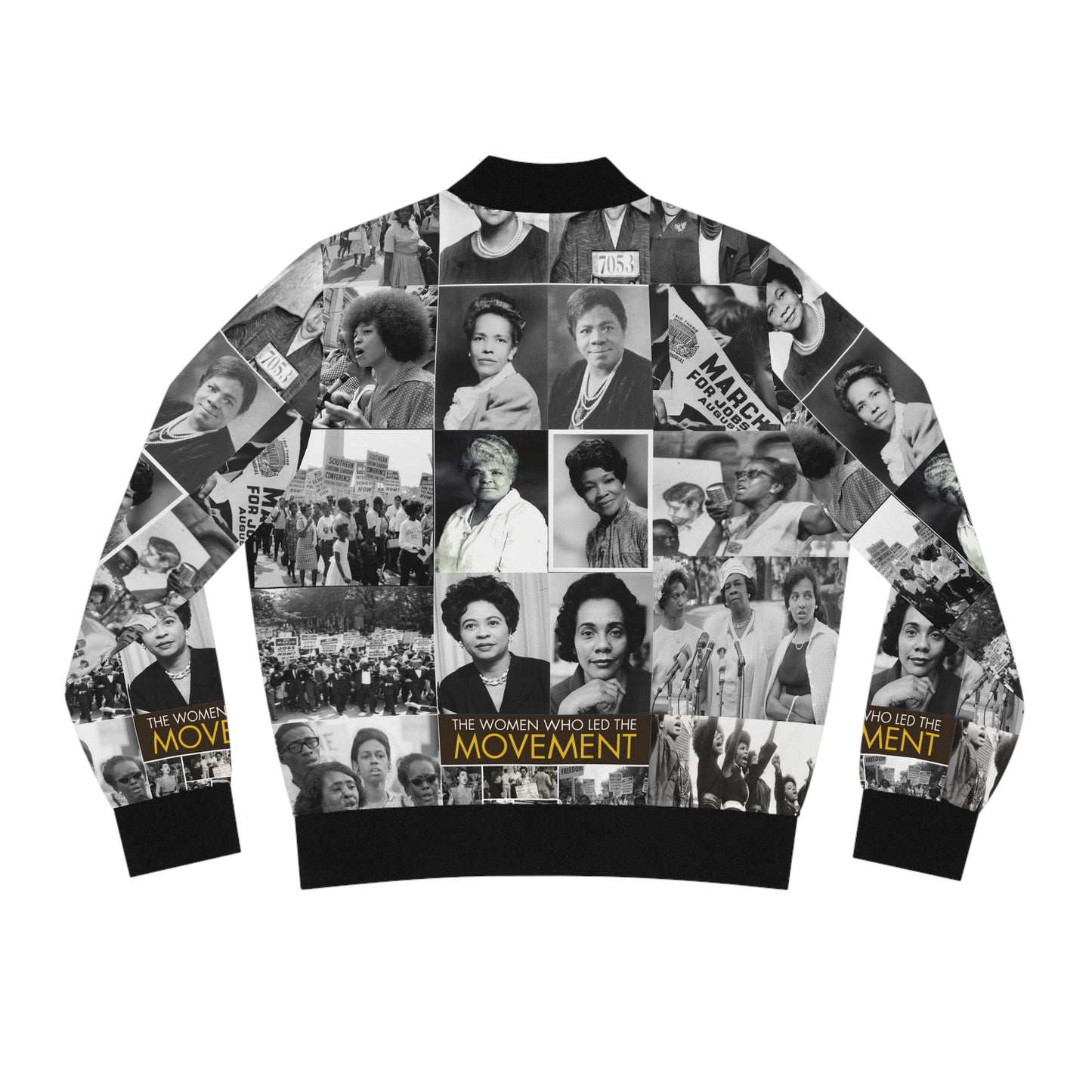 Black Women Of History Women's Bomber Jacket