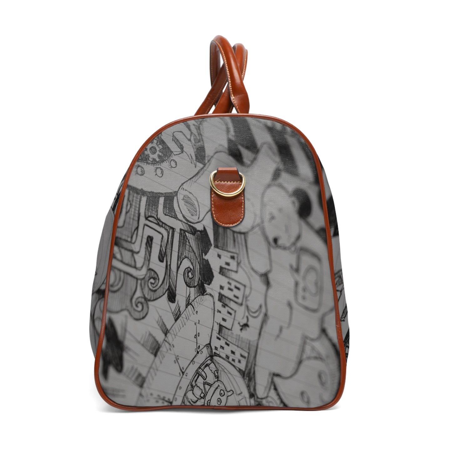 Sketched Travel Bag