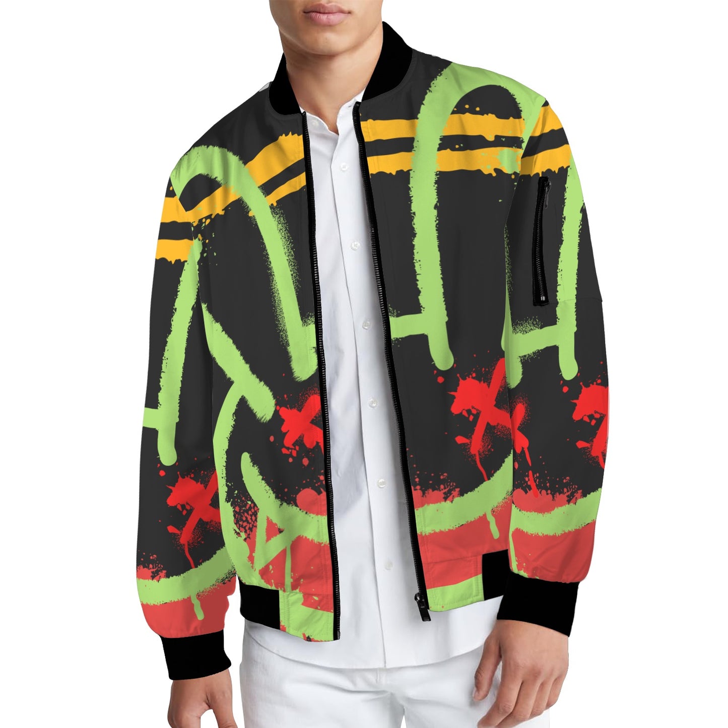 Smiley Bomber Jacket