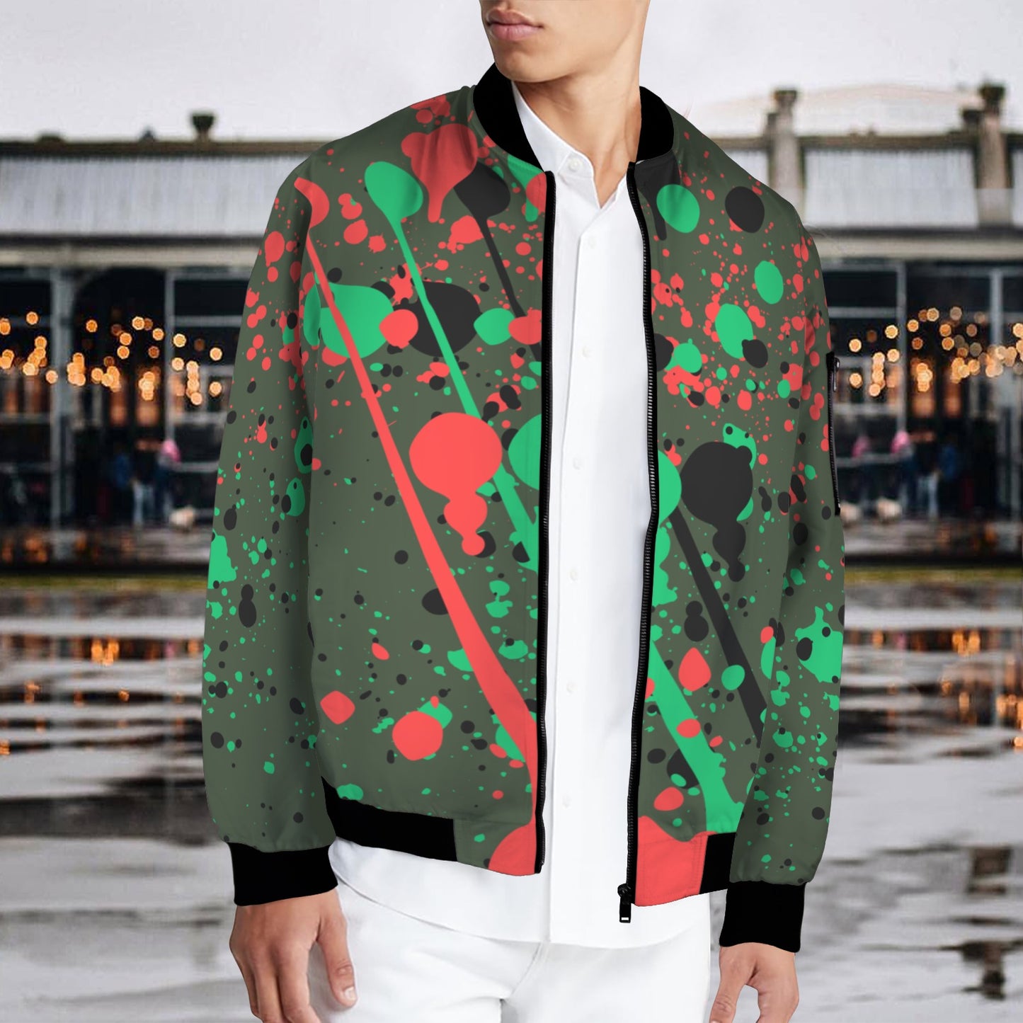 Paint Bomber Jacket