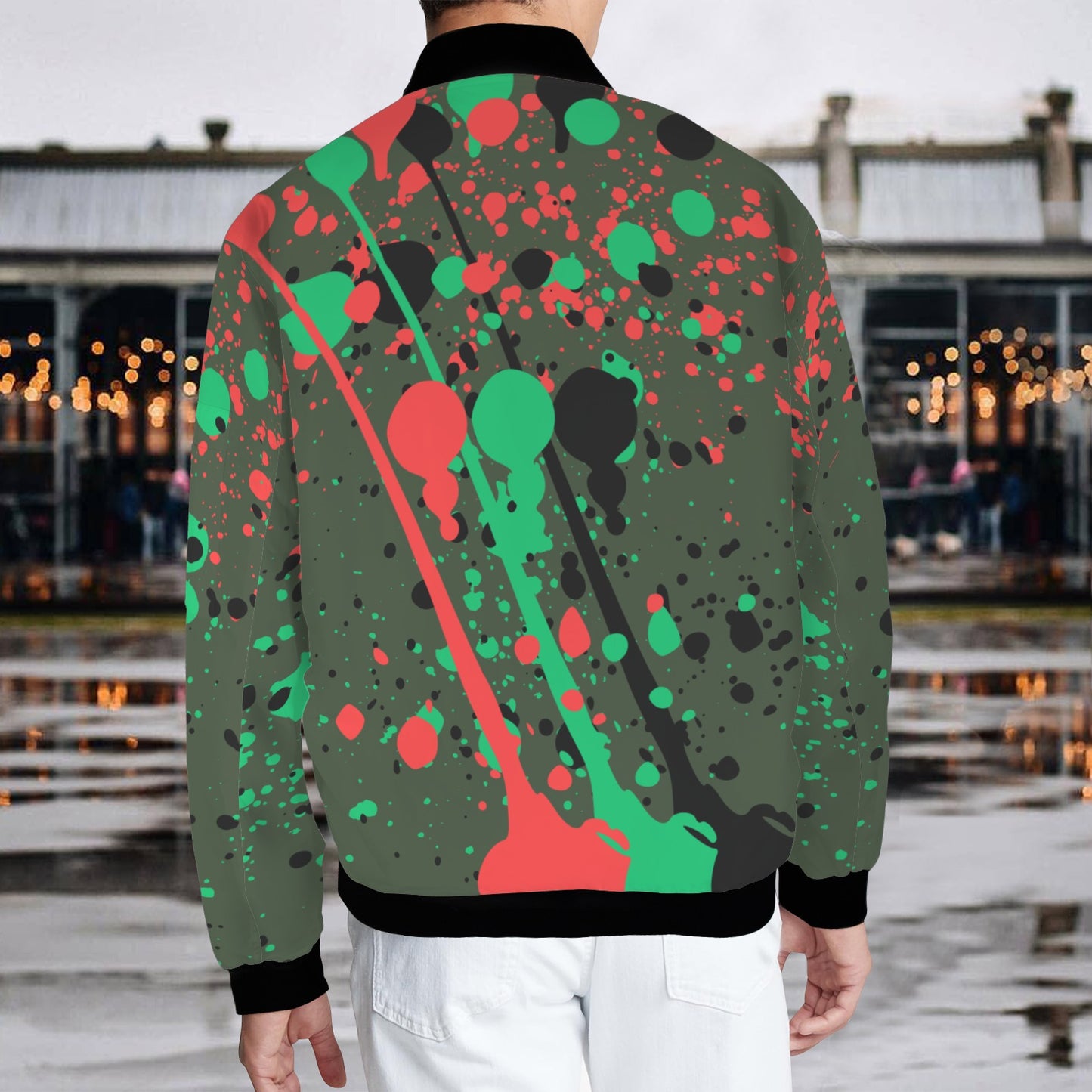 Paint Bomber Jacket