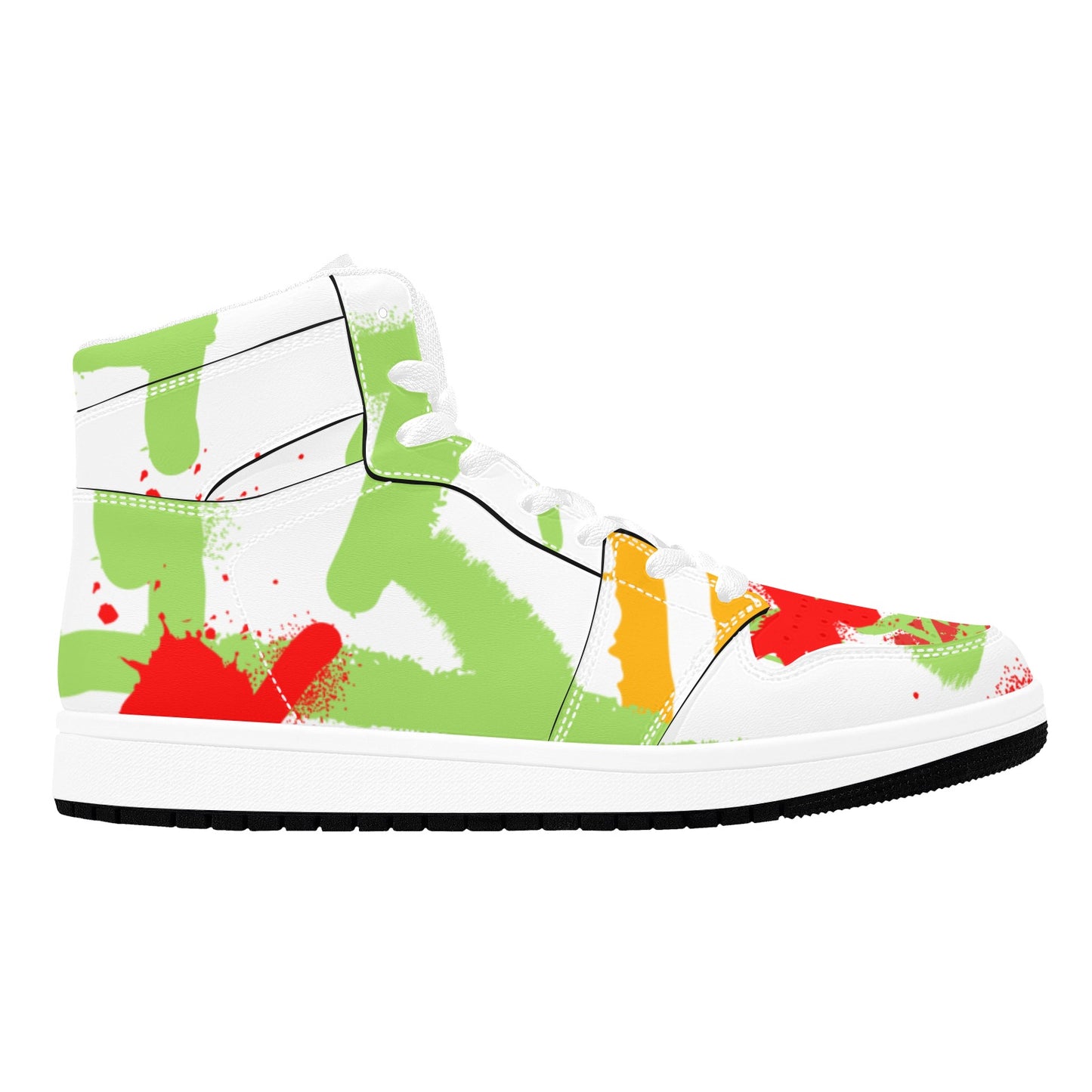 Spilled Paint Men's Sneakers